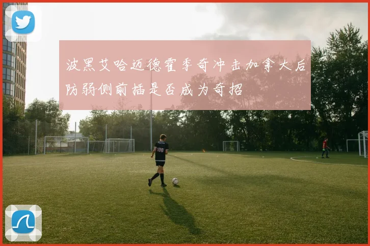 波黑艾哈迈德霍季奇冲击加拿大后防弱侧前插是否成为奇招